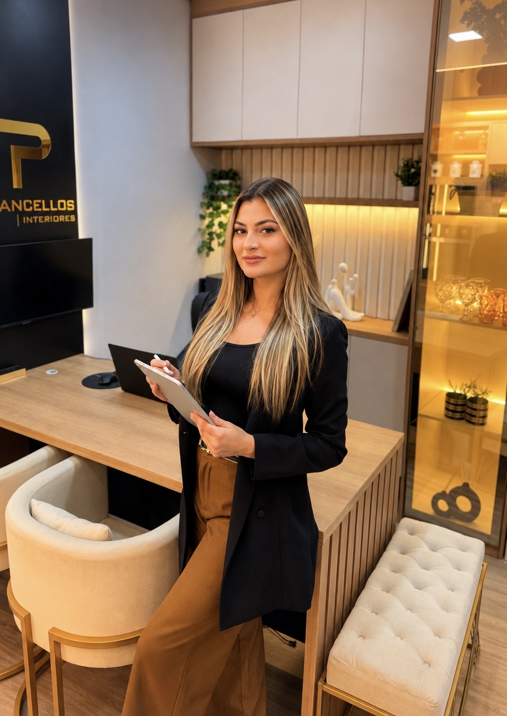 Yasmin Vasconcellos, arquiteta responsável
